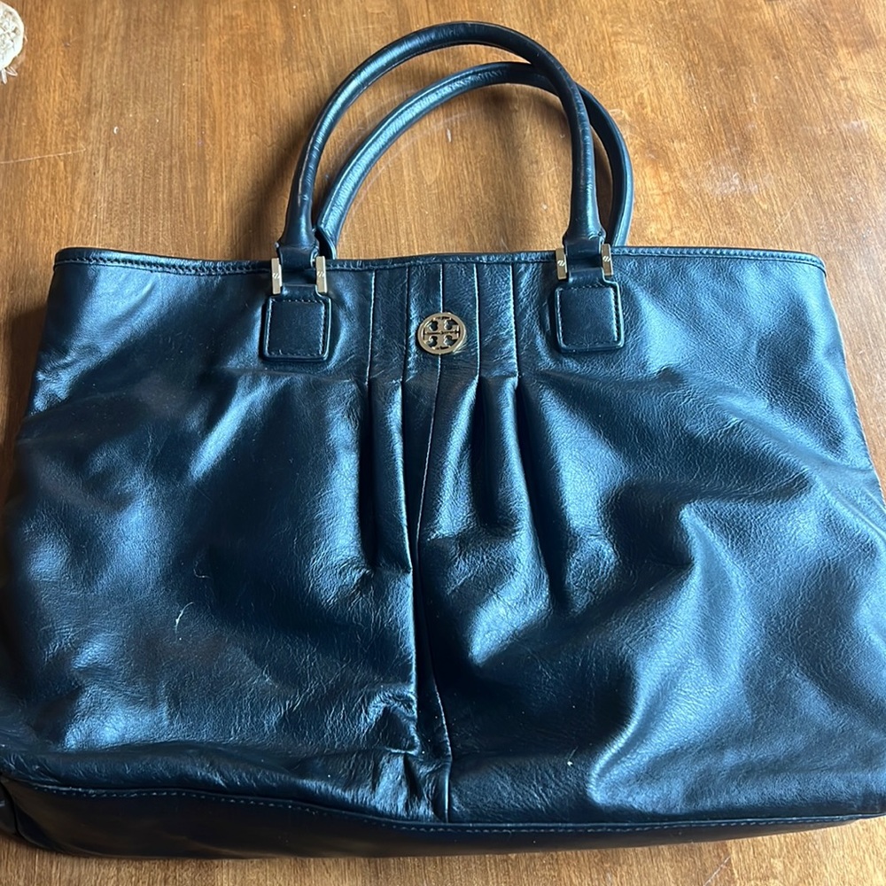 Tory Burch Black Verona Tote